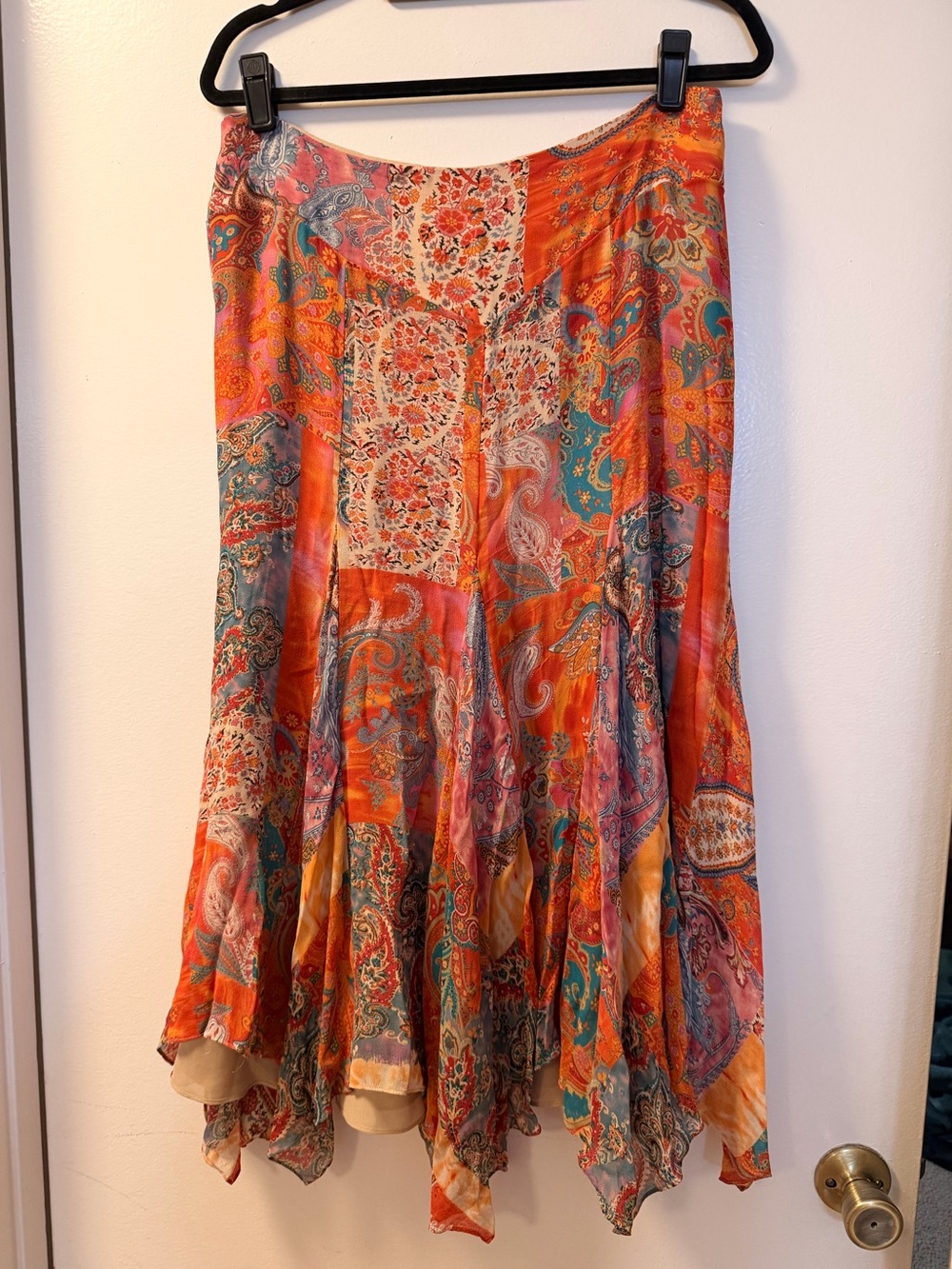 Lauren Ralph Lauren Paisley Maxi Skirt
